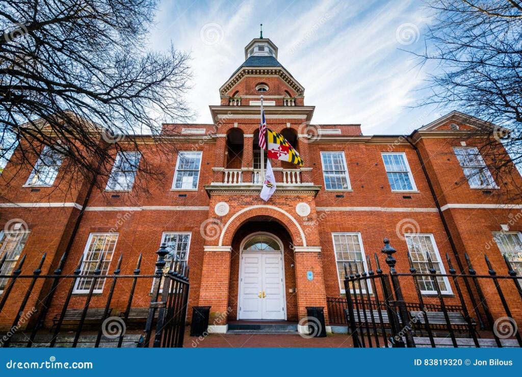 Anne Arundel County Court House Annapolis Maryland Stock Photos Free 