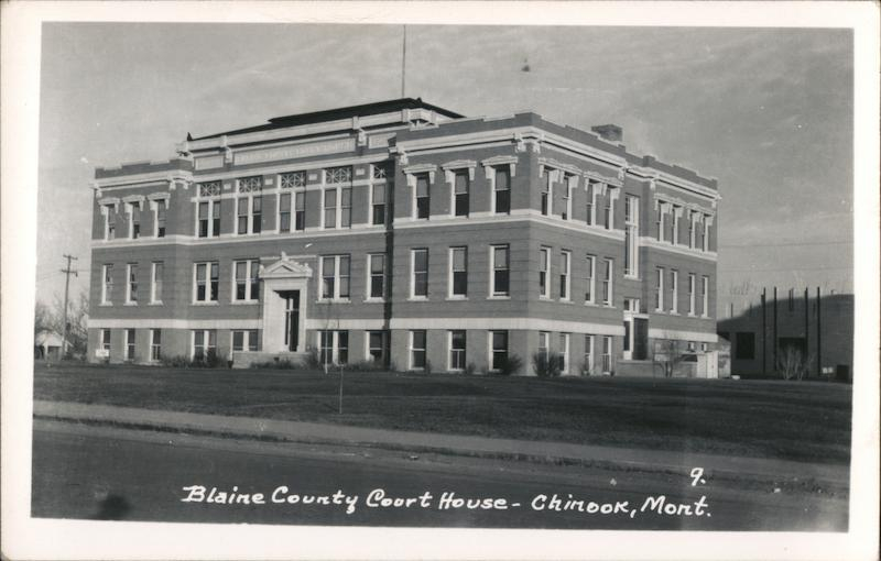 Blaine County Court House Other Montana Cities Montana US State 