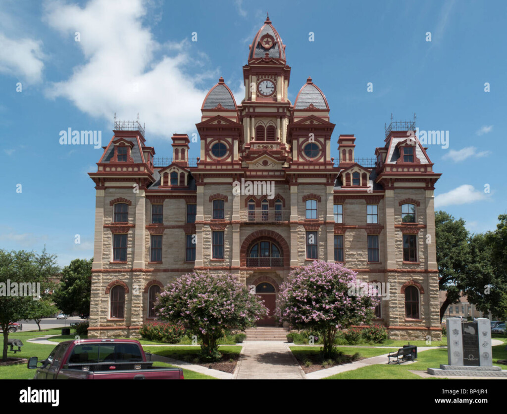 Caldwell County Courthouse Stock Photo Alamy