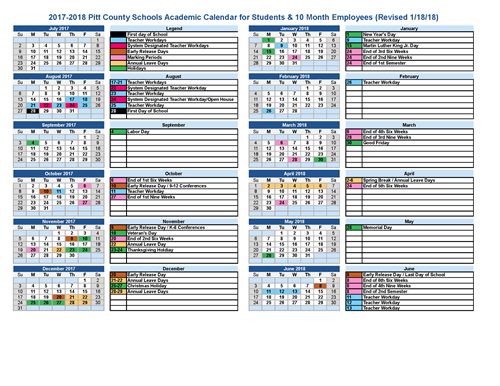 Calendar School Calendar For Students