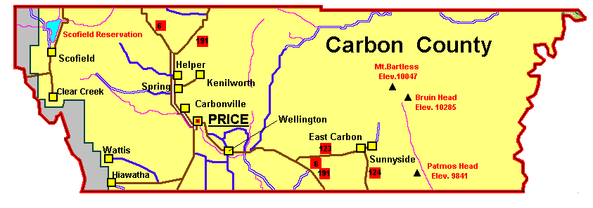 Carbon County Discover Utah Counties