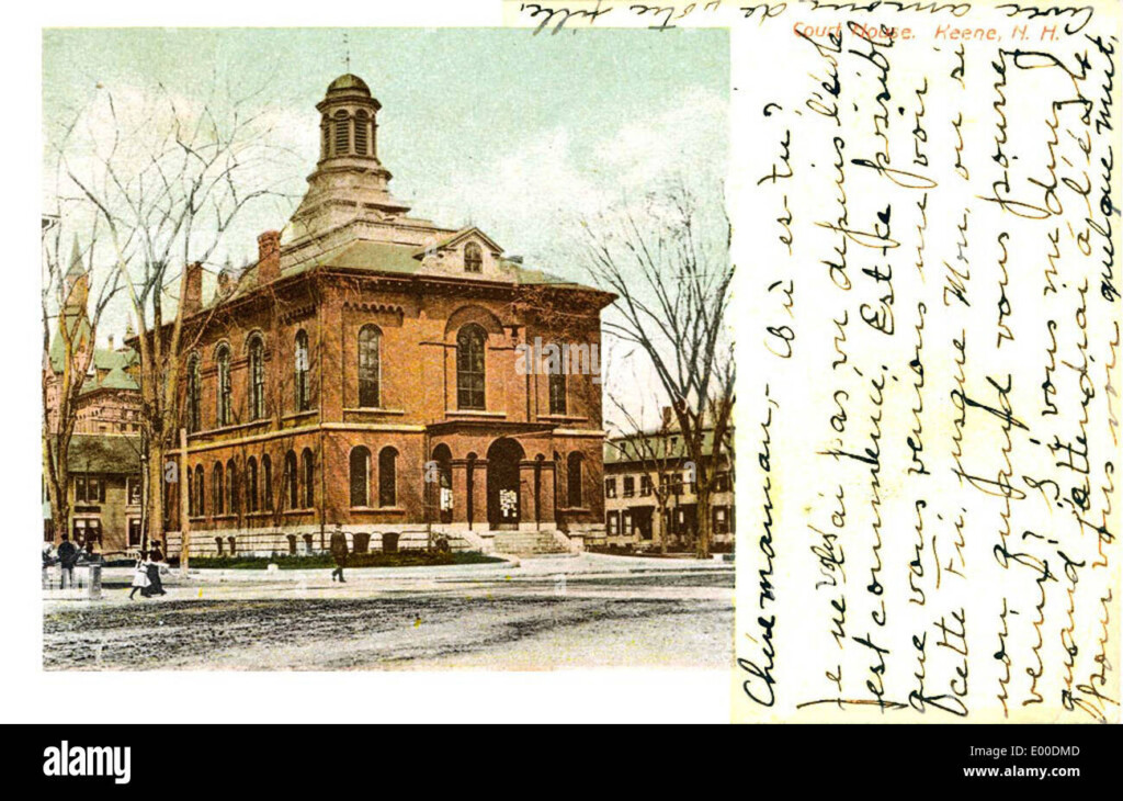 Cheshire County Court House In Keene NH Stock Photo Alamy
