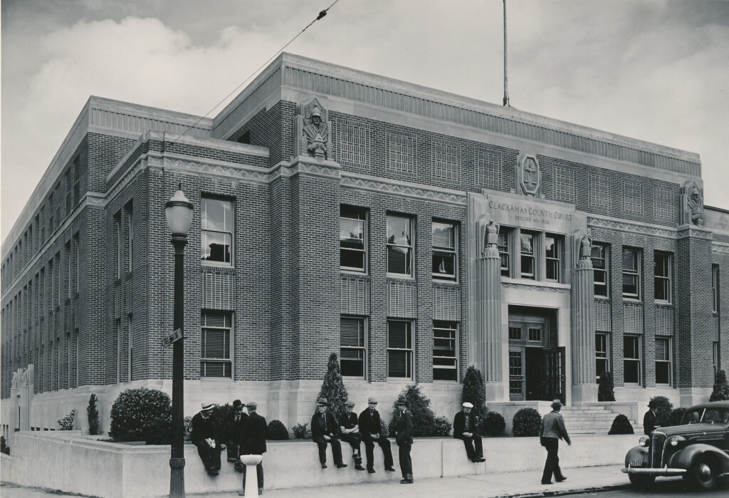Clackamas County Courthouse Oregon City OR Living New Deal