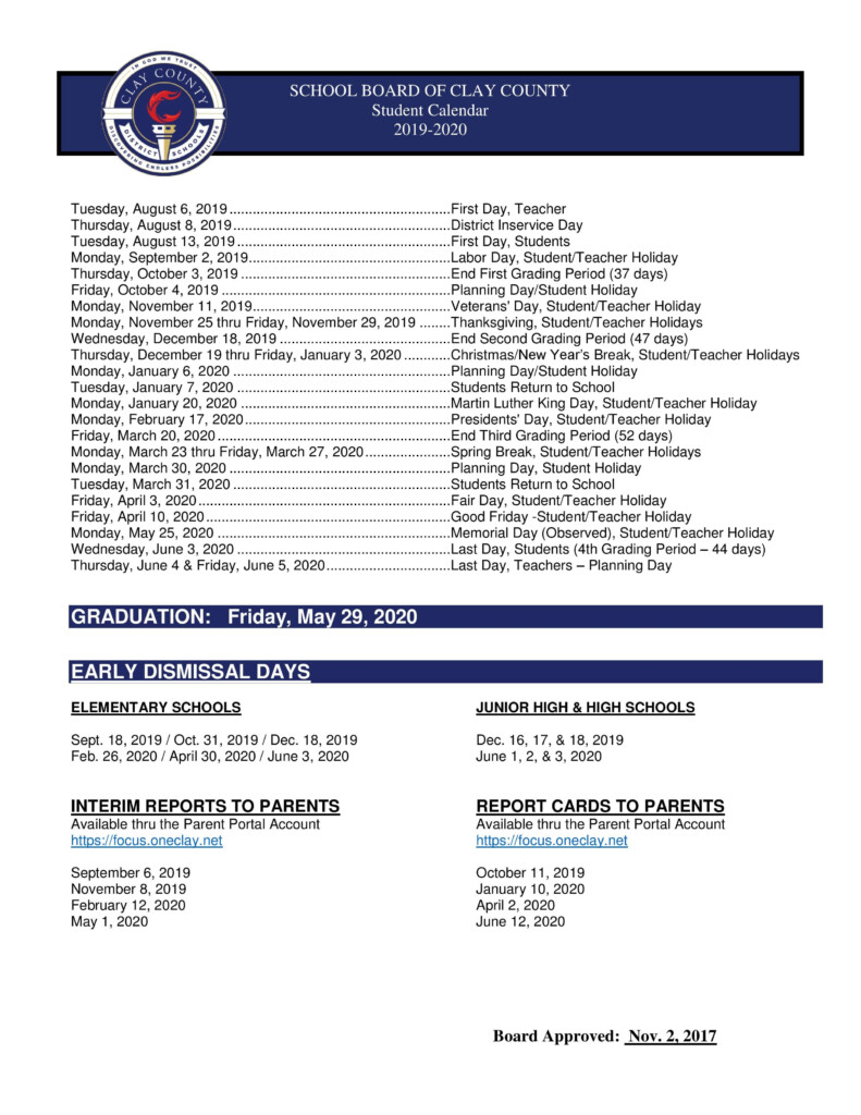 Clay County Mn Court Calendar Printable Word Searches