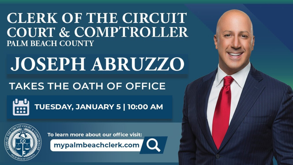 Clerk Of The Circuit Court Comptroller Palm Beach County YouTube