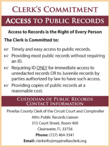 Clerk s Commitment Access To Public Records