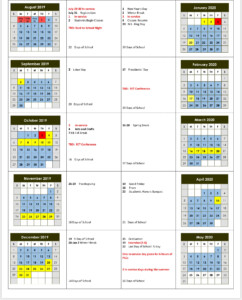 College Of Lake County Calendar Printable Word Searches