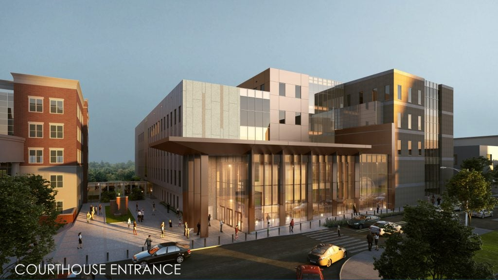 Construction Begins On The New Forsyth County Courthouse Greater 