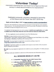 Court Calendar Monterey County