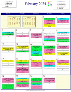 Court Calendar Tifton Judicial Circuit