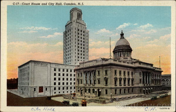 Court House And City Hall Camden NJ