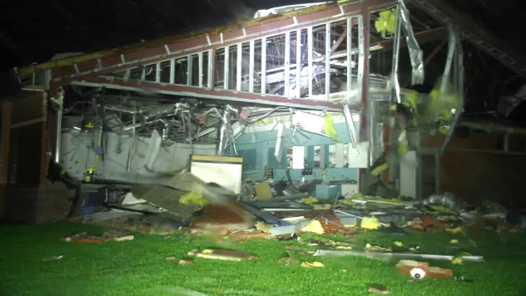Debby In NC Springfield Middle School In Wilson County Damaged By 
