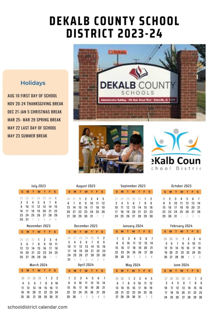 Dekalb County Calendar 24 25 Darell Maddalena