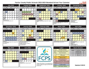 Fairfax County Public School Calendar 2024 24 Nc Moll Teresa
