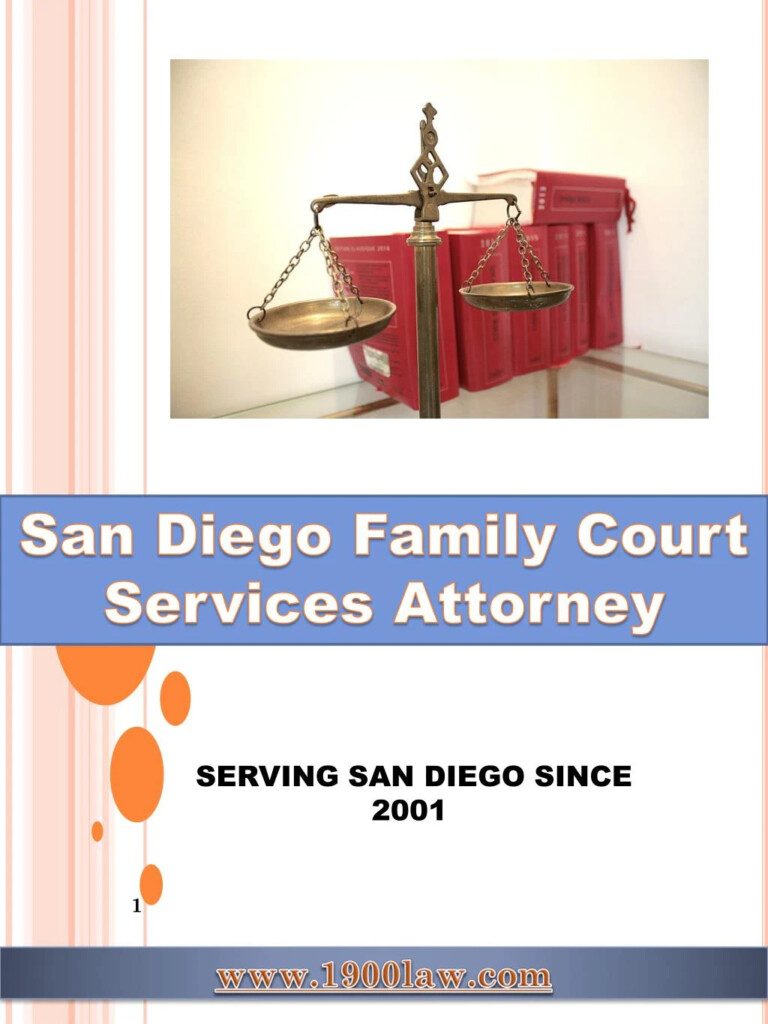 Family Court Calendar San Diego Tedda Linette