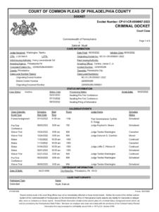 Fillable Online Daily Docket Cowlitz County District Court Fax Email