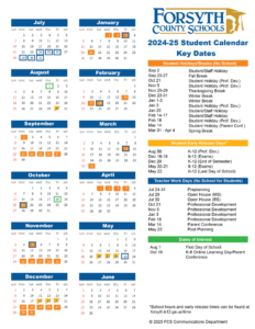 Forsyth County Schools Calendar 2024 2025 Elwira Christian
