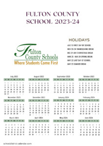 Fulton County Government Calendar 2024 Loise Rachael