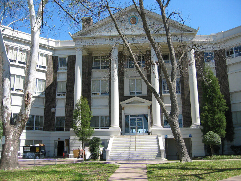 Henderson County Courthouse Texas Texas County Courthouses