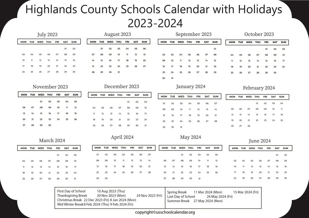 Highlands County School Board Calendar 2024 2025 Mlb Playoffs 2024
