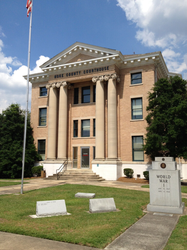 Hoke County Courthouse Raeford North Carolina Paul Chandler June 