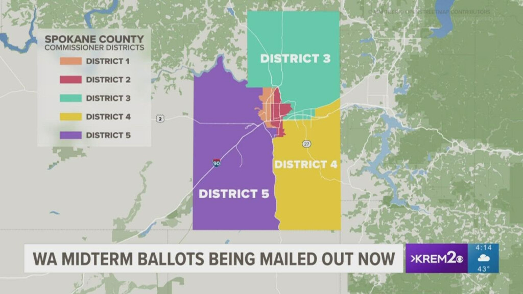 How To Determine Which Spokane County Commission District You Live In 
