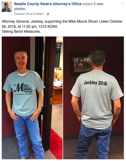  Jackley 2018 Says Beadle County State s Attorney s Office Facebook 