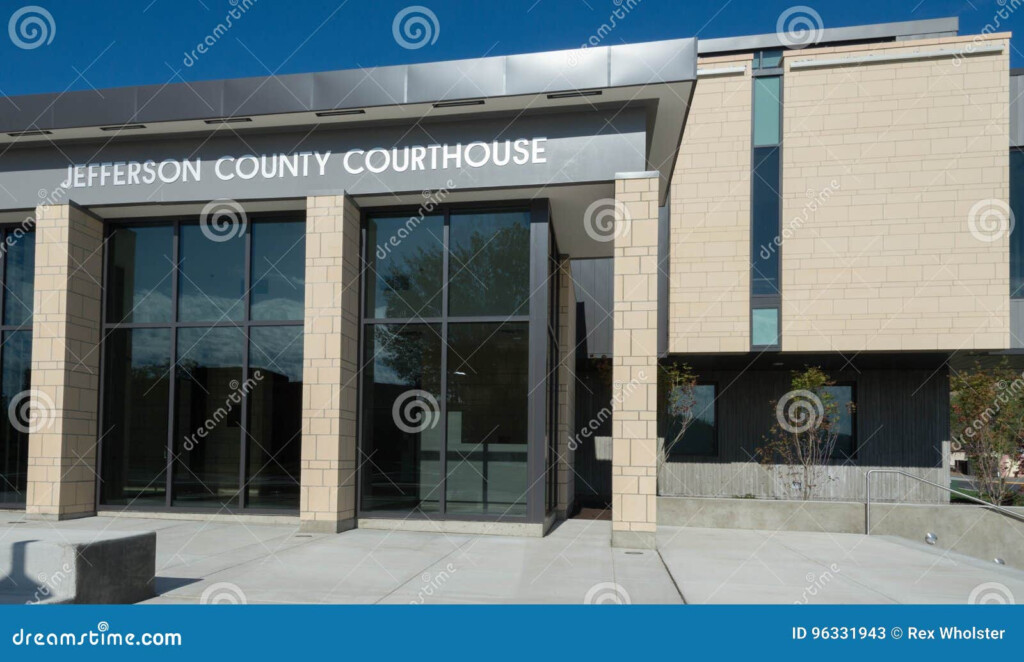 Jefferson County Courthouse In Madras Oregon Editorial Stock Photo 