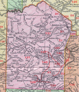 Jefferson County Pa Map Cities And Towns Map