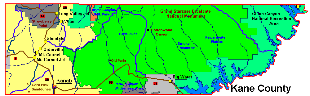 Kane County Discover Utah Counties