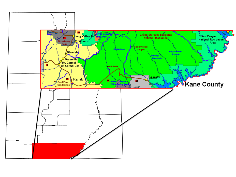 Kane County Discover Utah Counties