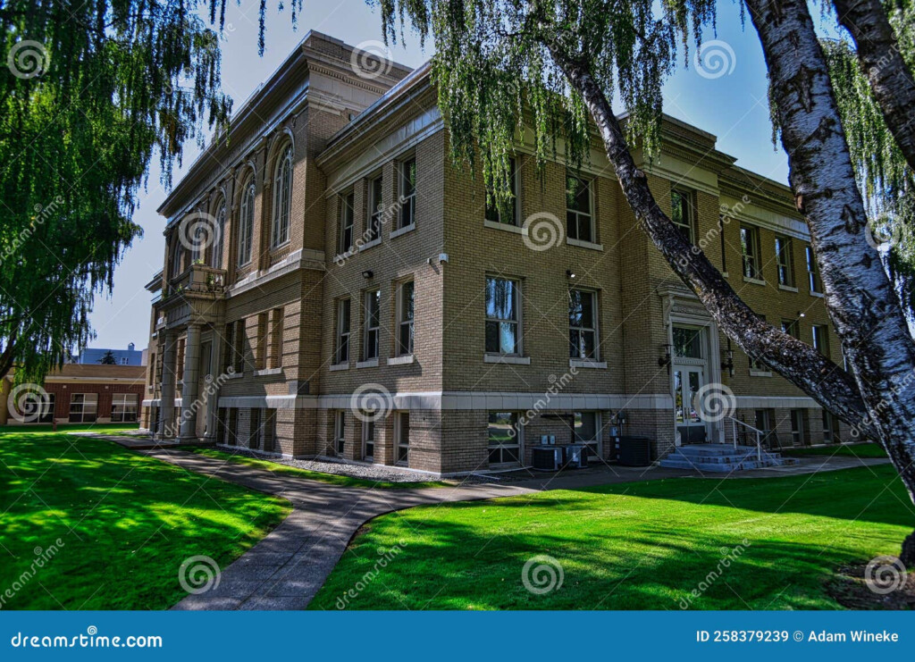 Kootenai County Courthouse In Coeur D Alene Idaho Stock Image Image