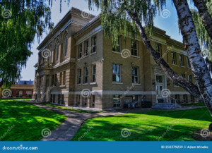 Kootenai County Courthouse In Coeur D Alene Idaho Stock Image Image