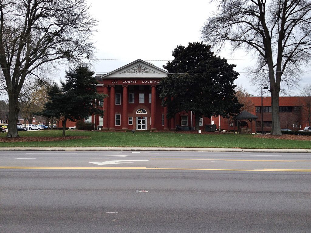 Lee County Courthouse Sanford North Carolina Warren County Lee 