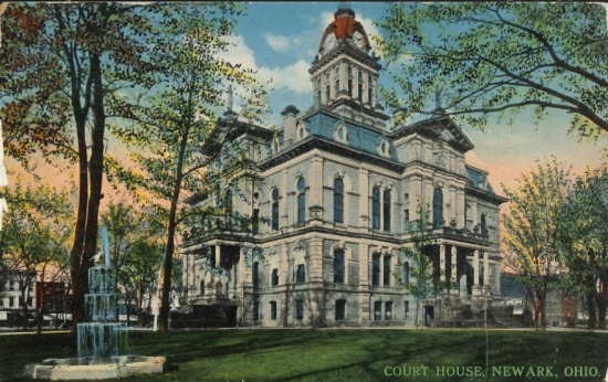 Licking County Courthouse Historic Newark Downtown Walking Tour 