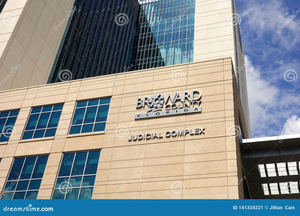 Looking Up At The Broward County Court House Editorial Photo Image Of 