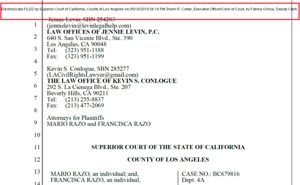 Los Angeles Superior Court Calendar Sibel Drusilla