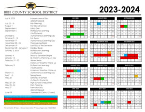 Macon Bibb County School Calendar 2025 Pdf Bernadet Terees