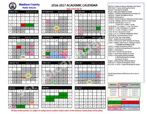 Madison County Court Calendar