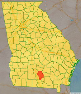 Map Of Berrien County Georgia Thong Thai Real