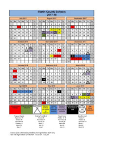 Martin County Calendar Printable Calendars AT A GLANCE
