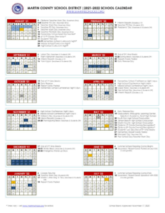 Martin County Florida School Calendar 2022 2023 February Calander 2022