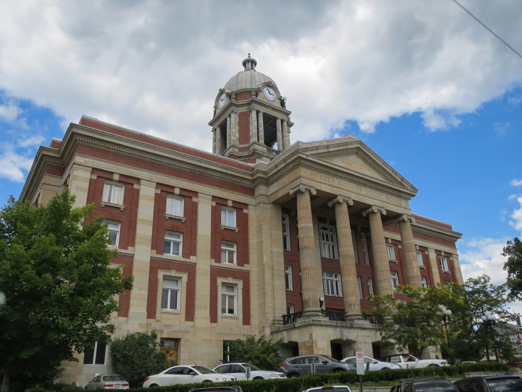 Mercer County Courthouse SAH ARCHIPEDIA