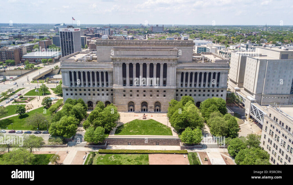 Milwaukee County Circuit Court Building Milwaukee WI USA Stock Photo 