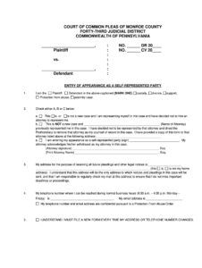 Monroe County Civil Court Forms CountyForms