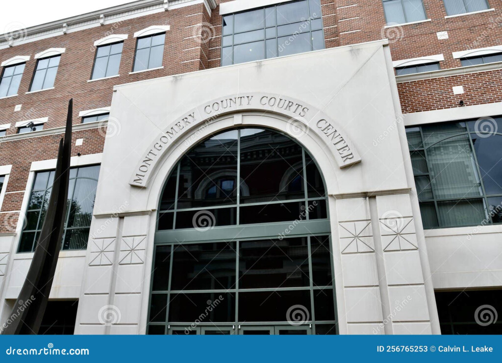 Montgomery County Courts Center Clarksville TN Editorial Stock Photo 