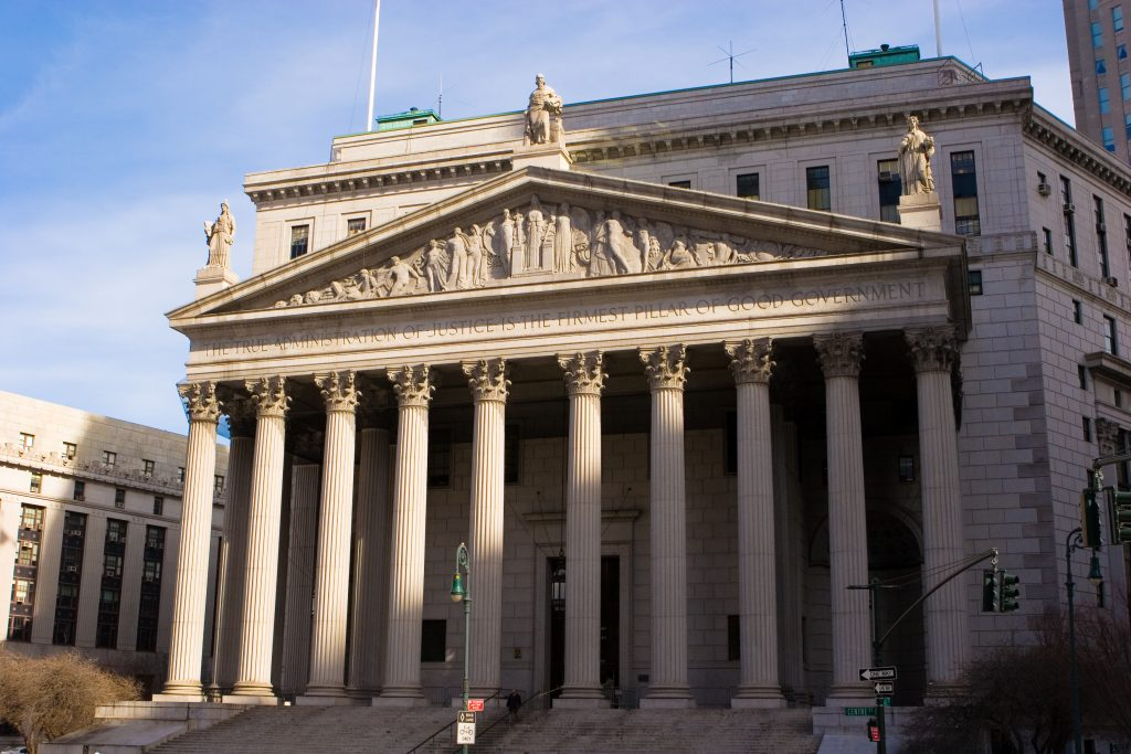 New York Courts Scroll