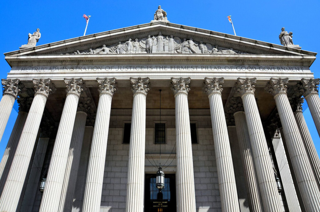 New York State Supreme Court Building In New York City New York 