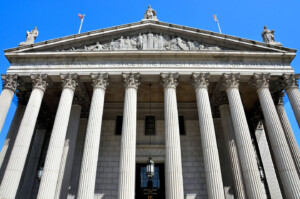 New York State Supreme Court Building In New York City New York