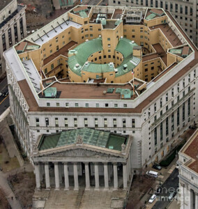 New York State Supreme Court Building In NYC Aerial Photo Photograph By